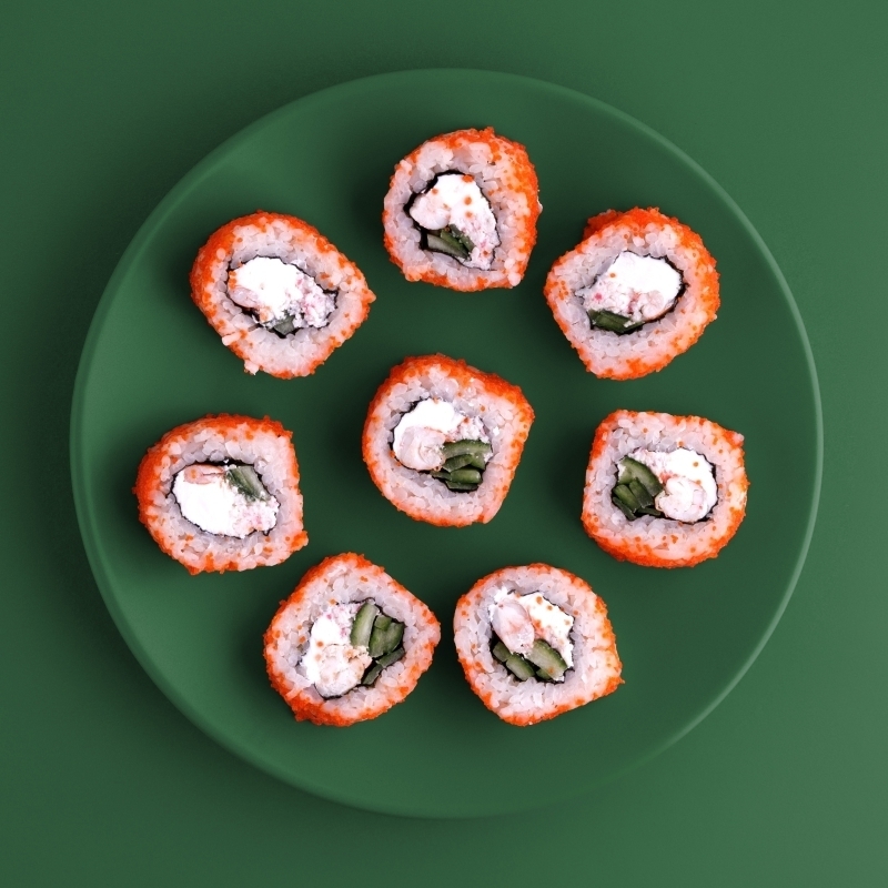картинка Джанго с креветкой и крабом от TakeEat